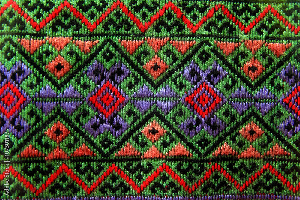 fabric texture thai style