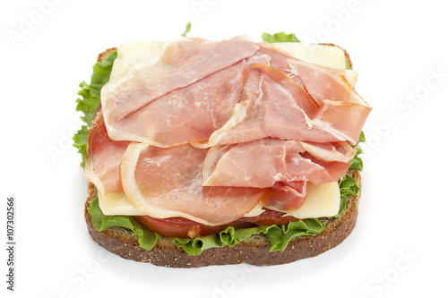 fresh ham sandwich