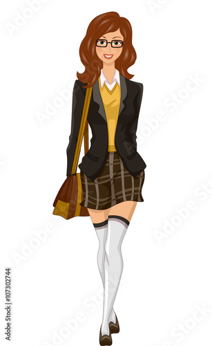 Fashion Girl Preppy
