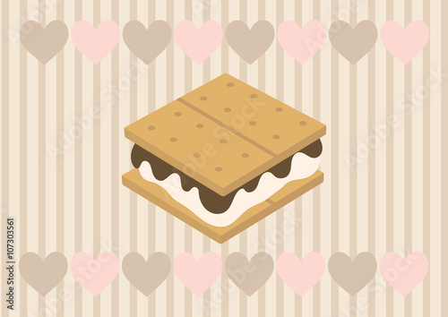 S'more greeting card