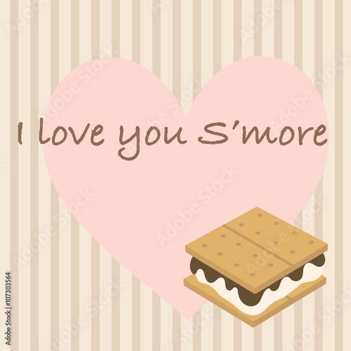 S'more greeting card
