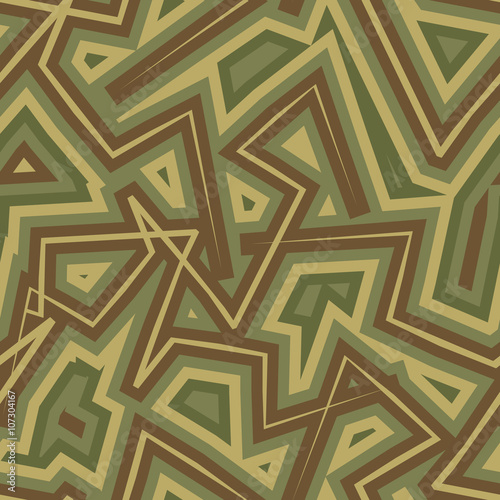 Abstract Geometric Military camouflage background. Protective se