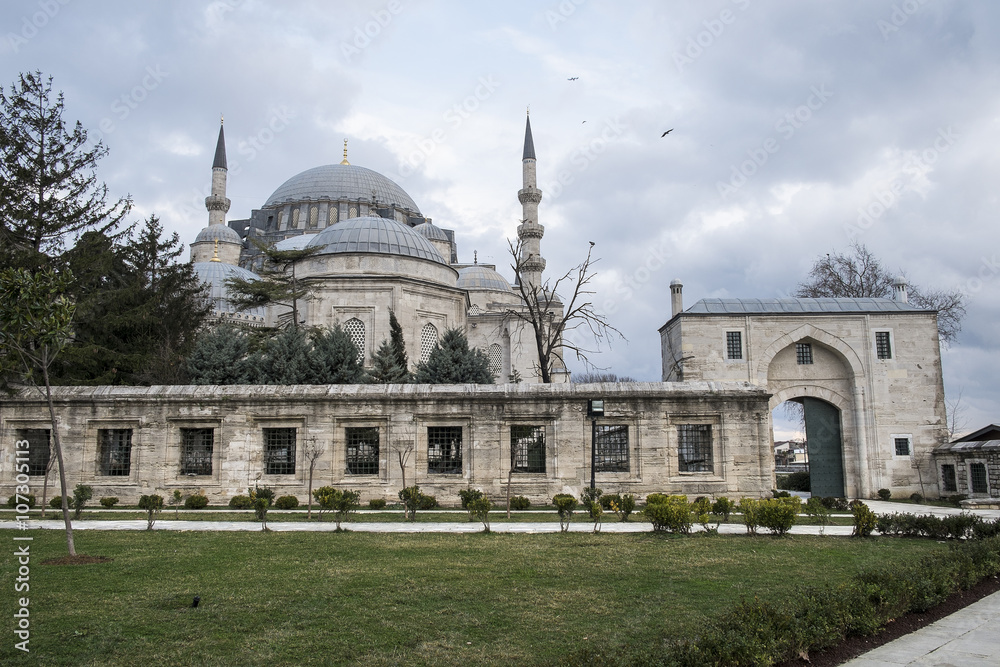 La moschea del Solimano ad Istanbul, Turchia