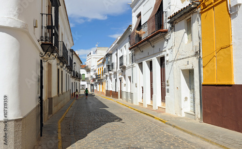 Guadalcanal, pueblo de la Sierra Norte de Sevilla, España photo