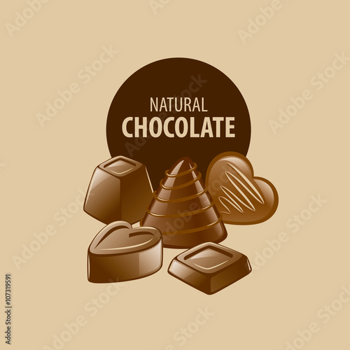 vector logo chocolate