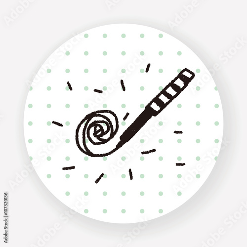 doodle Celebrate horn
