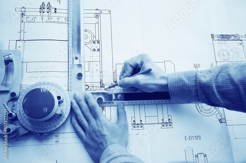 Quadro su tela concept designer drawing engineer