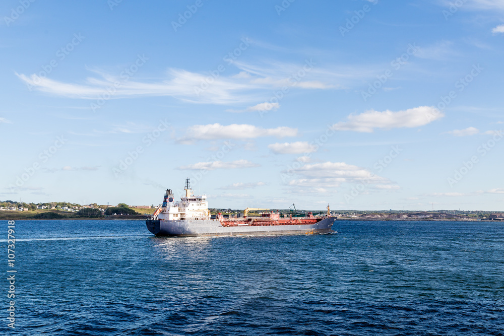 Oil Tanker Leaving Canada Oil Tanker Leaving Canada