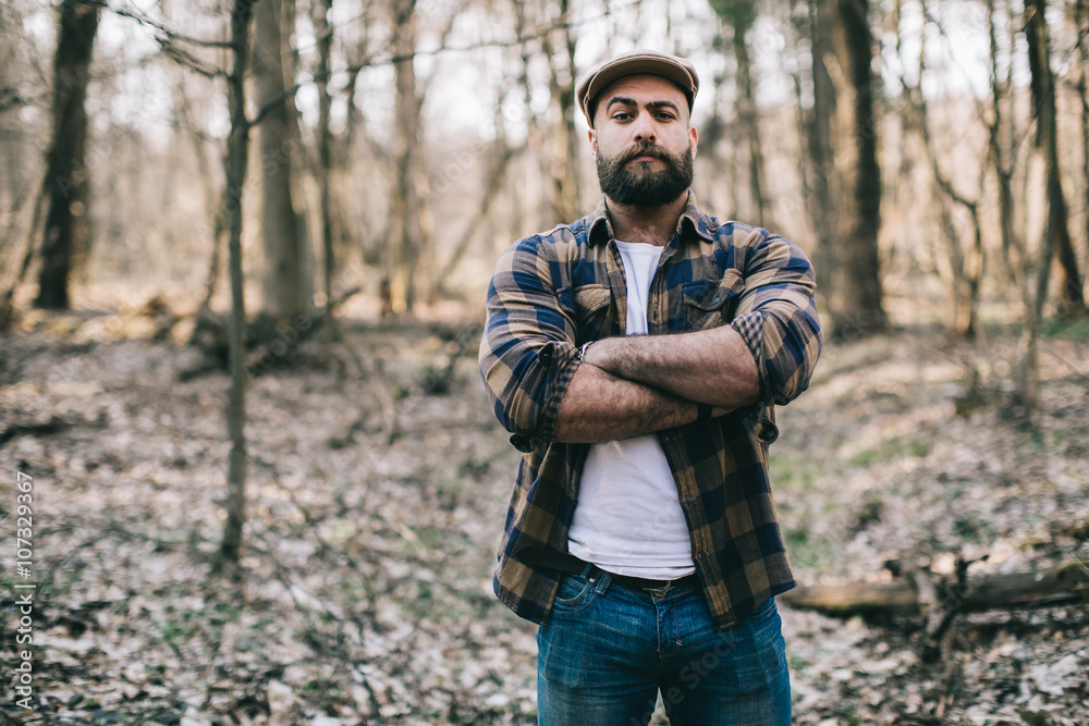 Bearded man Bearded man