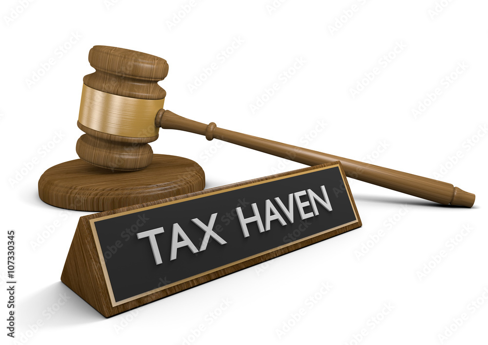 Laws against illegal tax havens for offshore money accounts