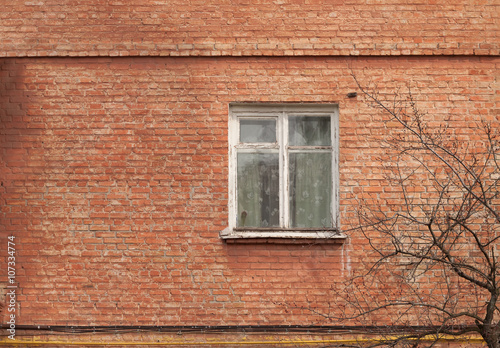 window in an old house