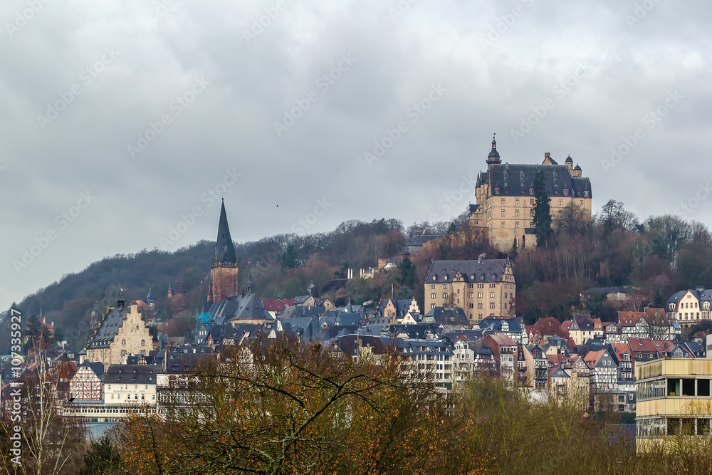 view of Marburg, Germany