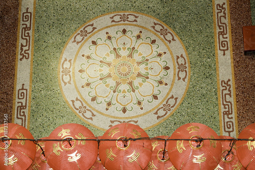 Canvas Print Red Lantern