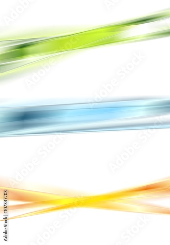 Colorful abstract stripes vector design