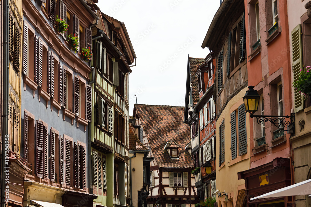 Mittelalterliche Stadt Colmar im Elsass, Frankreich