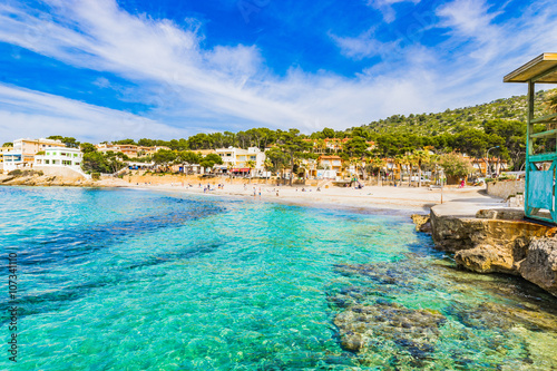 Beautiful beach of Sant Elm Majorca Spain