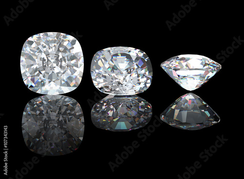 Diamond. Jewelry backgroud
