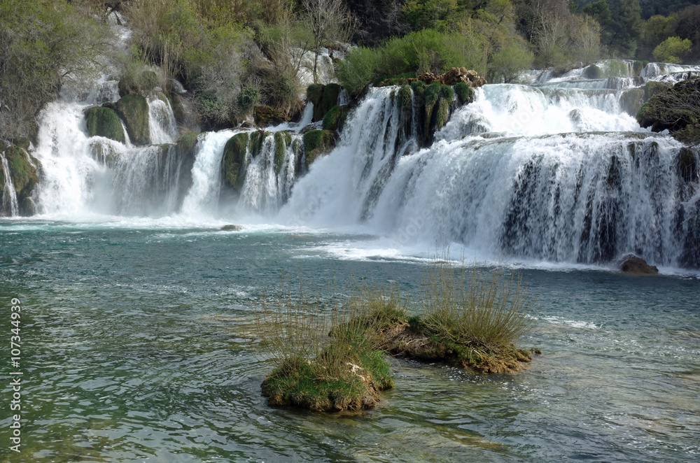Wasserfälle im Krka Nationalpark, Kroatien
