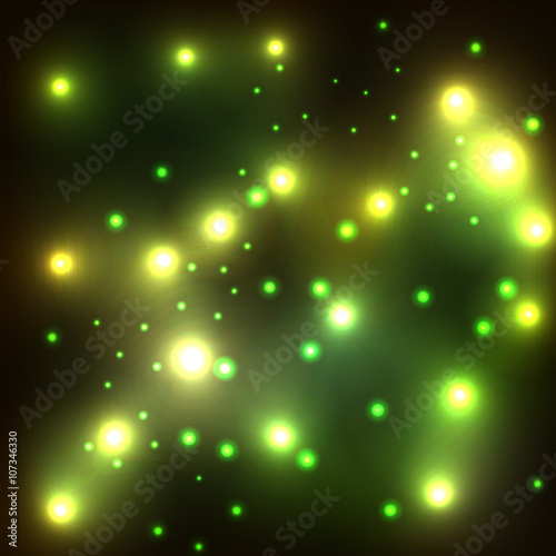 Stars cosmic sky abstract vector background concept