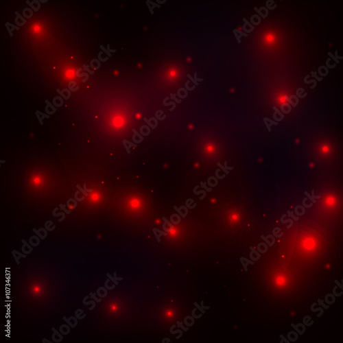 Stars cosmic sky abstract vector background concept