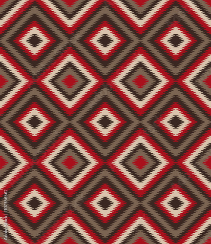 Ethnic background - Native American style - Illustration