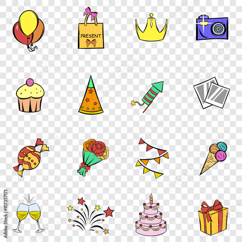 Party set icons