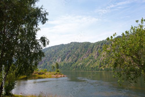 mountain river in the Altai