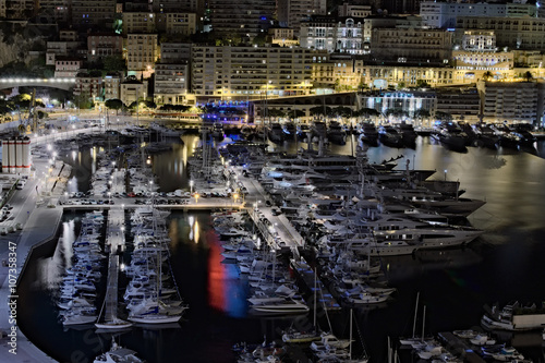 Monaco, JANUARY 04, 2016 - Morning in the port of Monaco. Yacht of all kinds are waiting their owners. © evgenij84