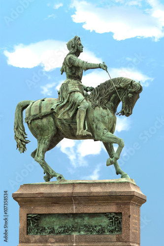 Statue de Jeanne d'Arc à Orléans. photo
