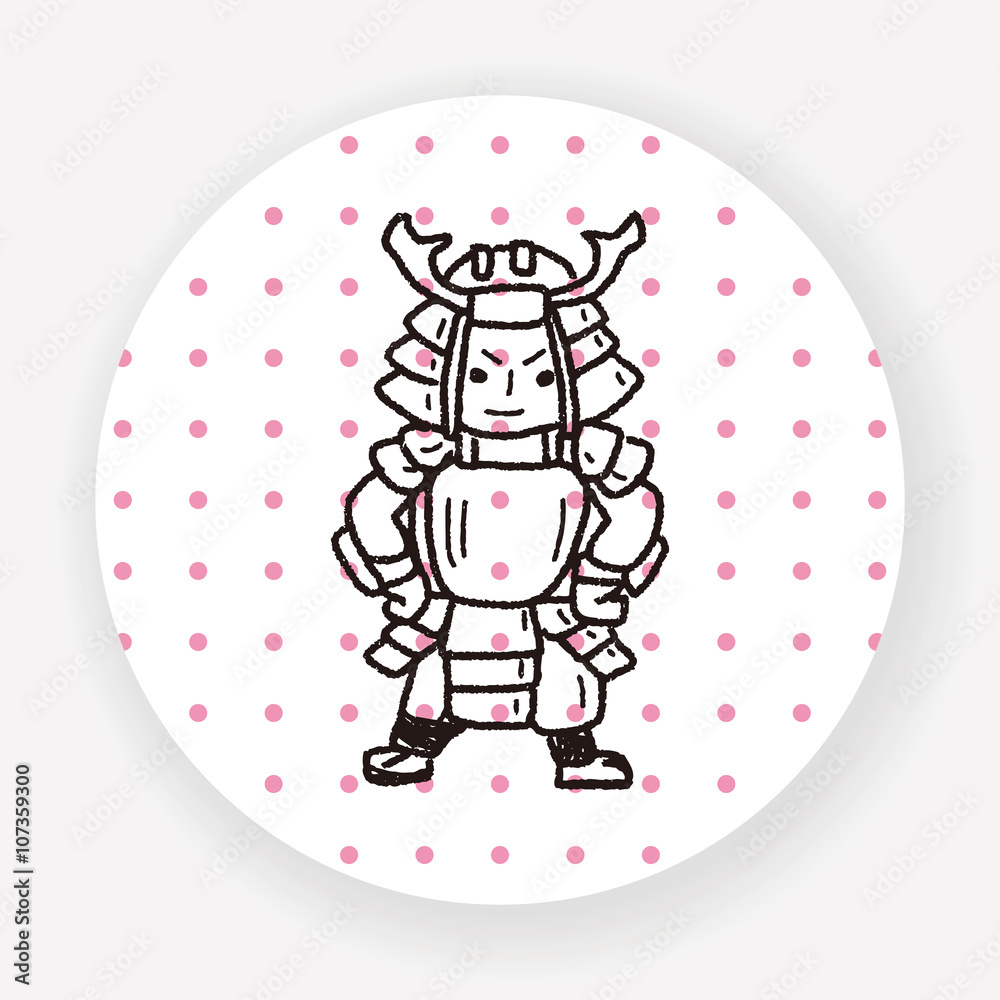 samurai doodle samurai doodle