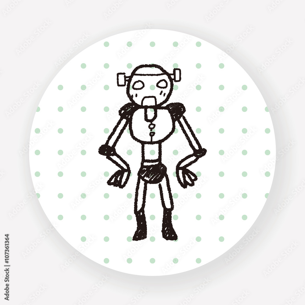 robot doodle robot doodle