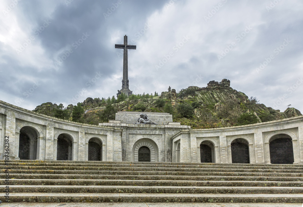 Valley of the Fallen (Valle de los Caidos), Madrid, Spain. Valley of the Fallen (Valle de los Caidos), Madrid, Spain.