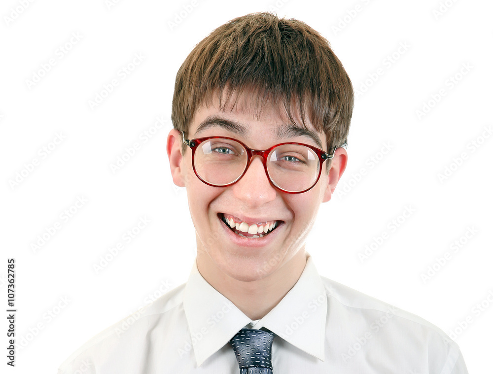 Cheerful Teenager Portrait