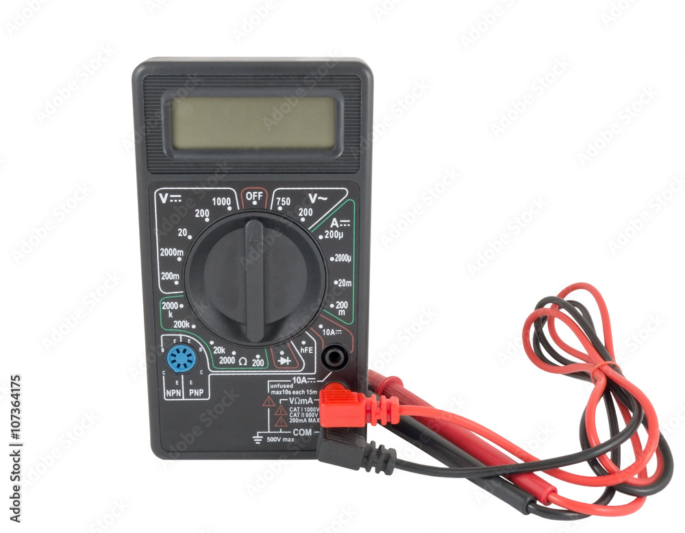 the Digital multimeter the Digital multimeter
