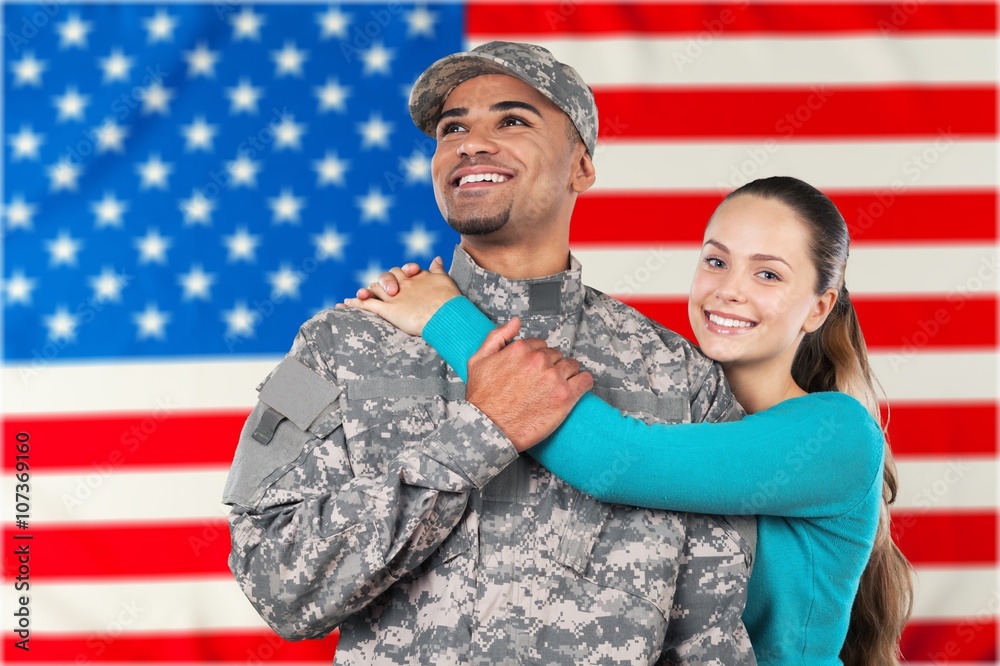 Fototapeta premium Military.