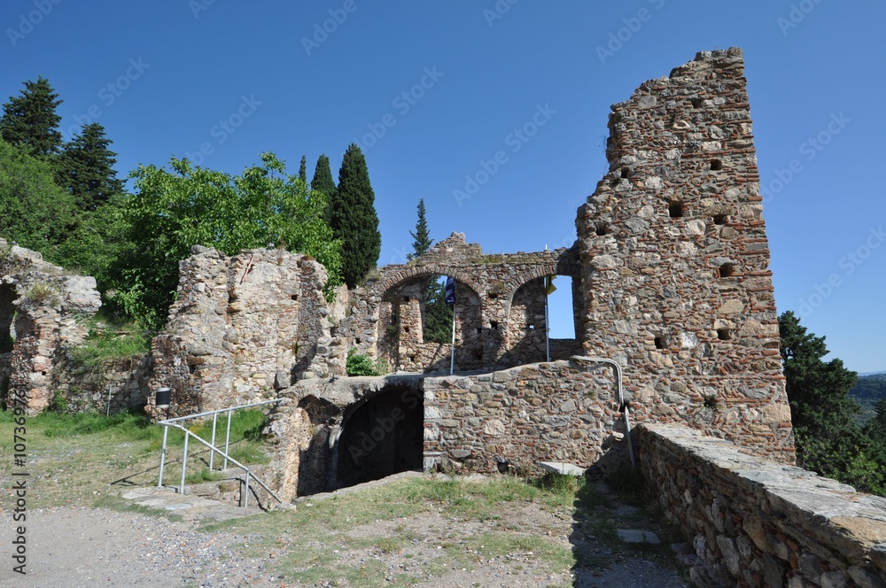 Mystras - the capital of the Byzantine Despotate of the Morea