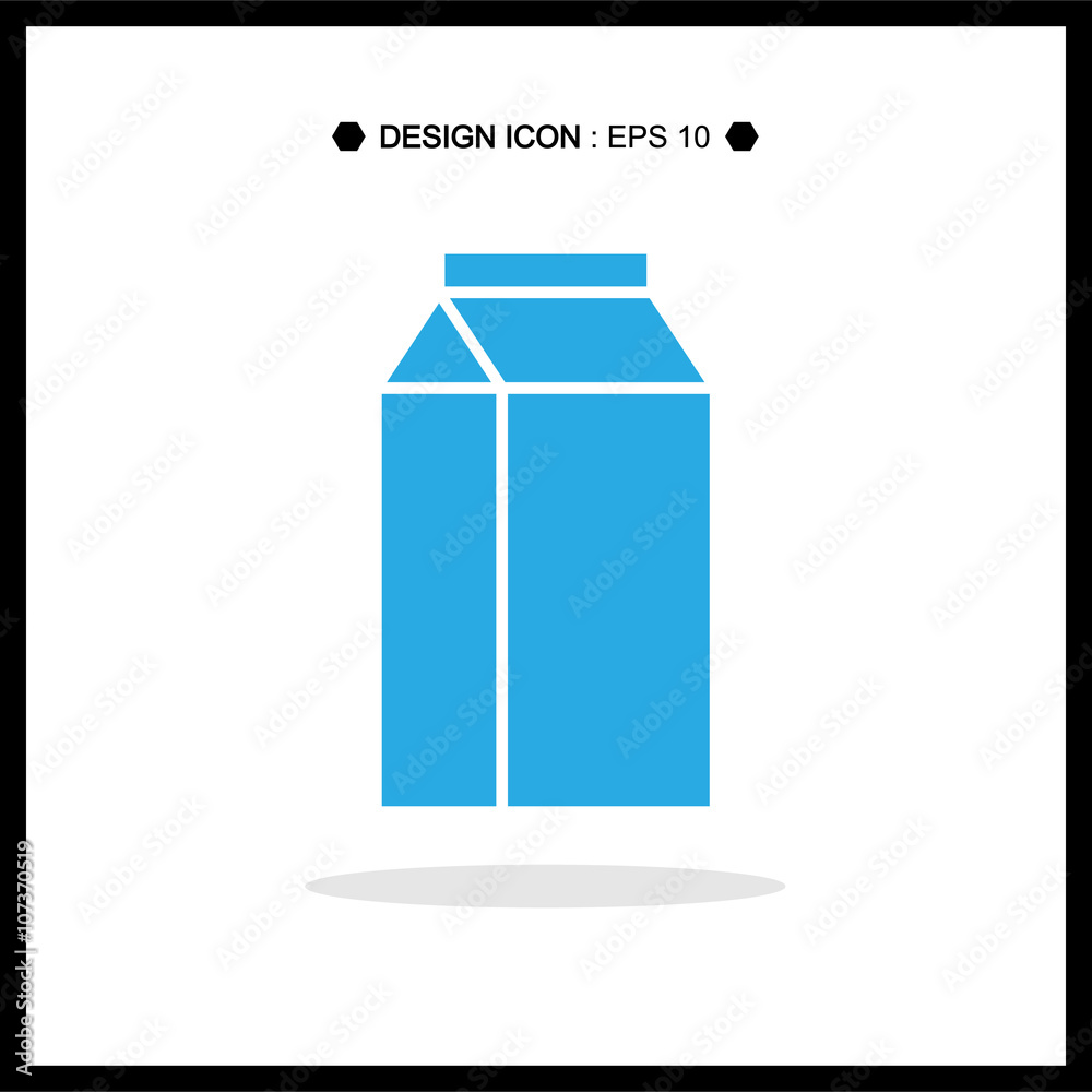 Milk icon 3 great for any use. Vector EPS10. Milk icon 3 great for any use. Vector EPS10.