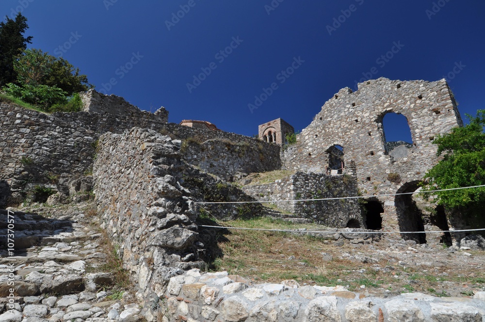 Mystras - the capital of the Byzantine Despotate of the Morea