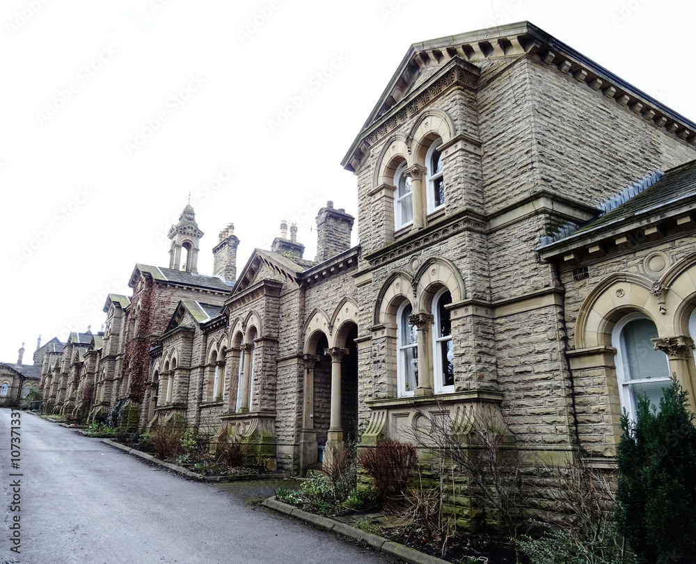 Traditional architecture in Saltaire, England