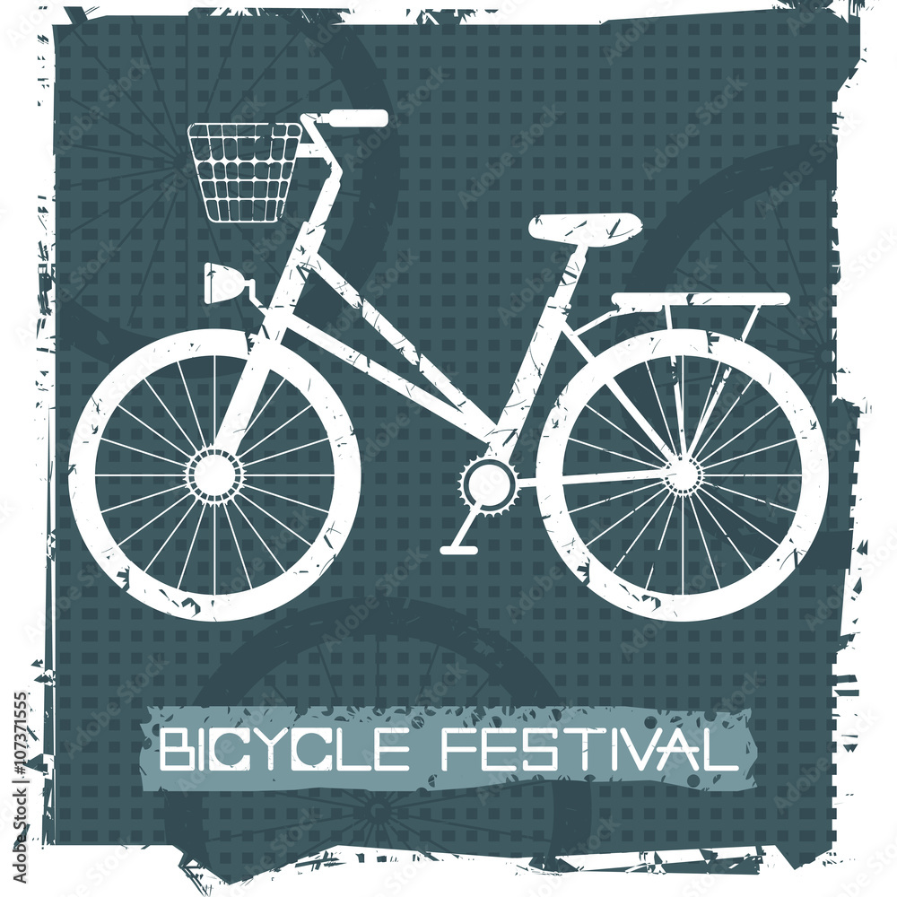 Image with stylish bicycle Image with stylish bicycle