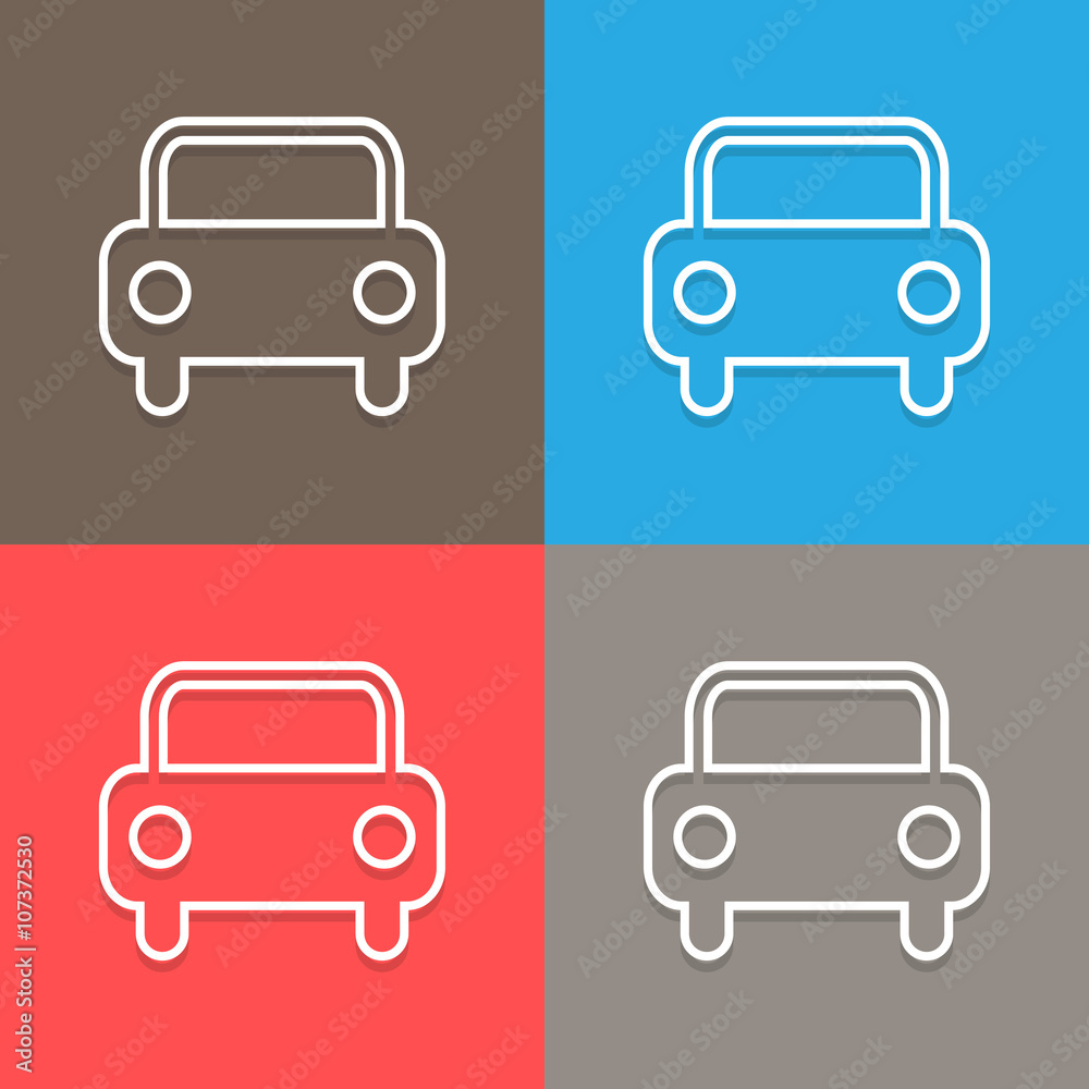 Car icon set 2 great for any use. Vector EPS10. Car icon set 2 great for any use. Vector EPS10.