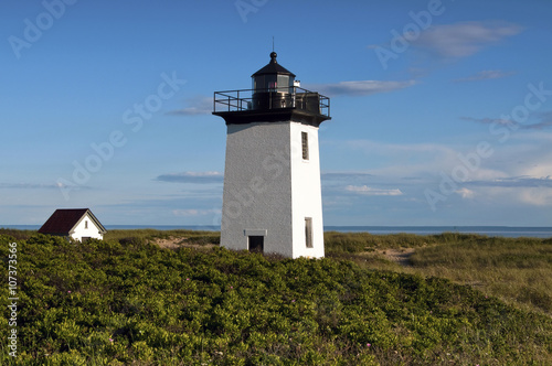 Provincetown Lighthouse at Tip of Cape Cod, in Massachusetts