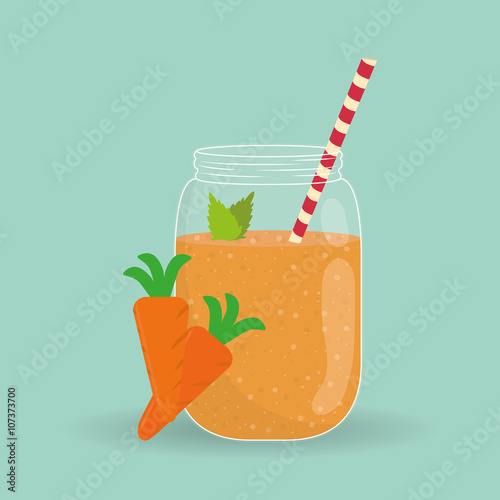 Smoothie icon design , vector illustration