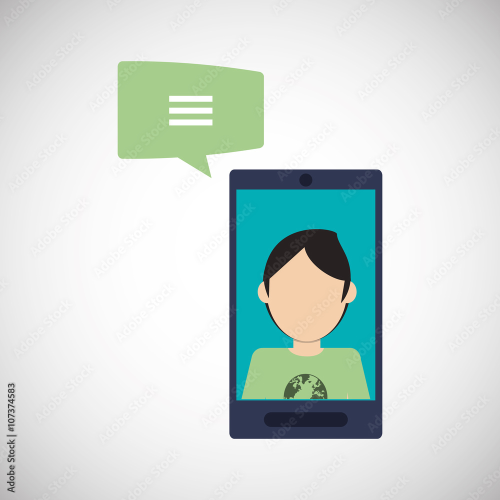 People communication design , vector illustration