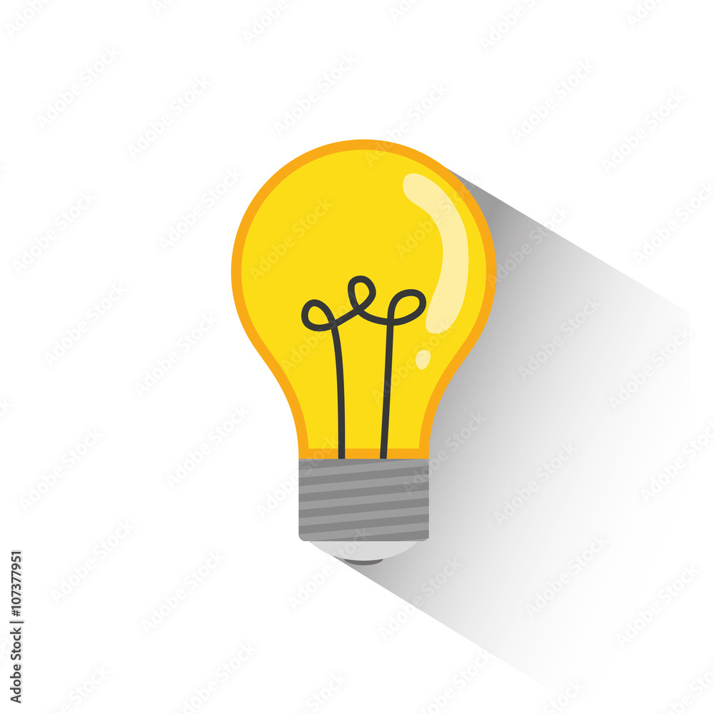 light bulb design , vector illustration light bulb design , vector illustration
