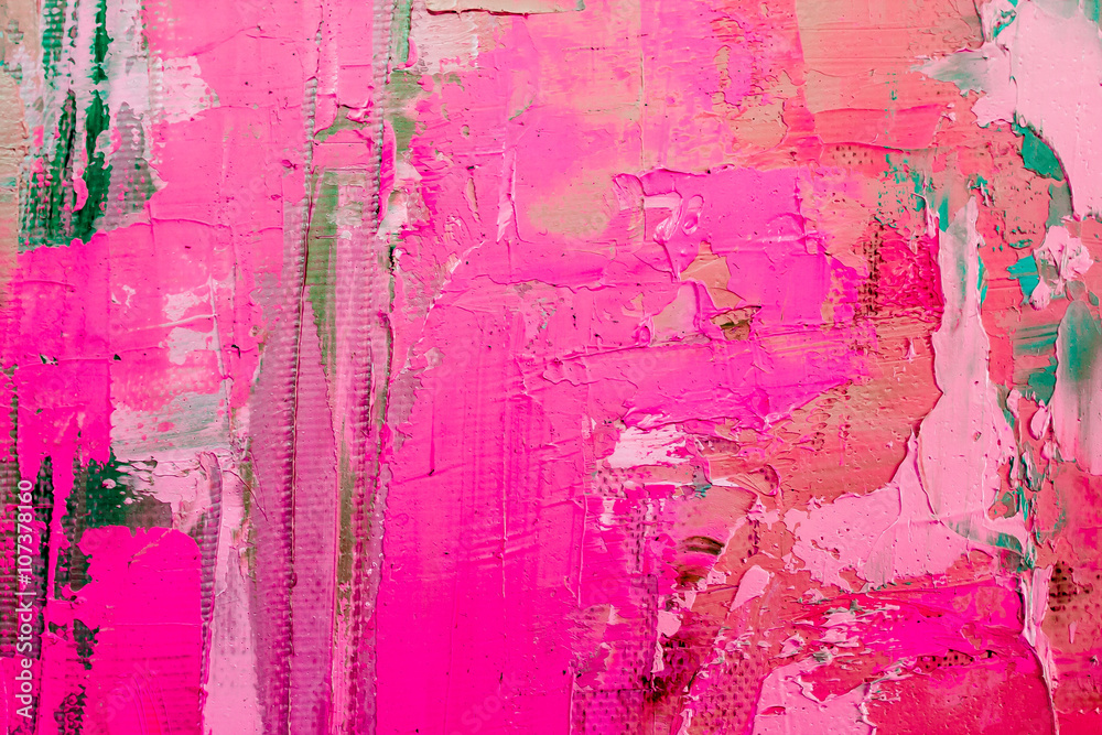 Naklejka premium Abstract art background. Oil painting on canvas. Colour texture