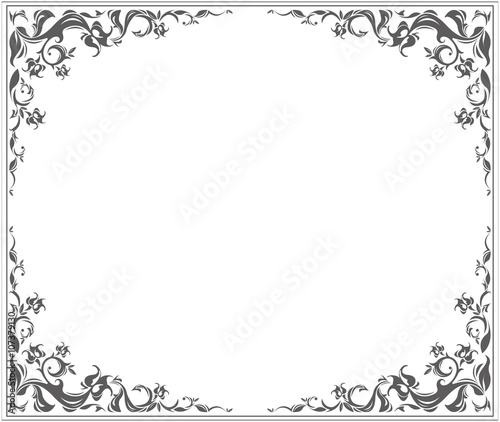 Oval frame