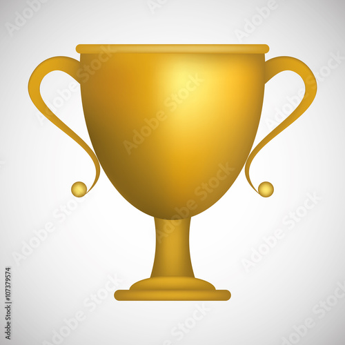 trophy icon design , vector illustration