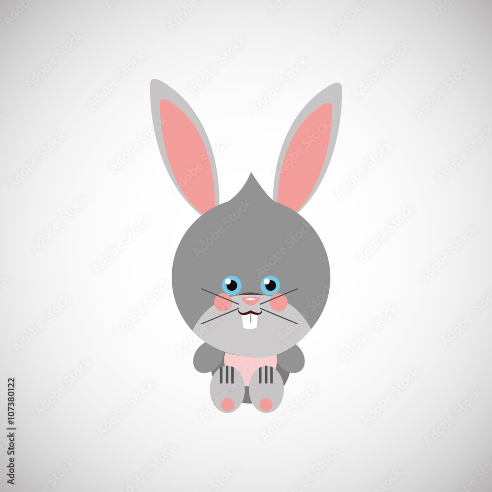 Fototapeta premium Animal cartoon design , vector illustration