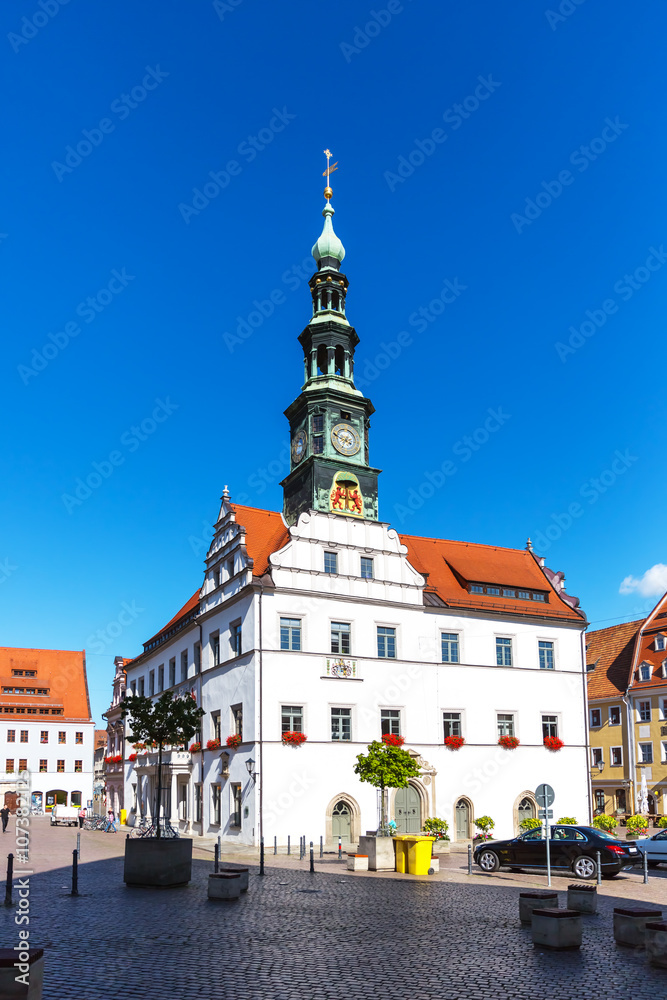 Fototapeta premium Pirna Rathaus, Saxony, Germany